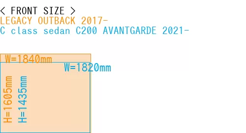 #LEGACY OUTBACK 2017- + C class sedan C200 AVANTGARDE 2021-